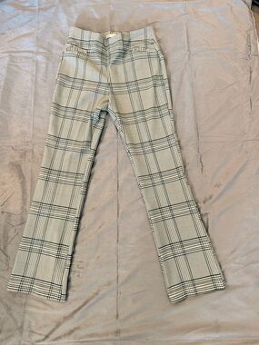 Cato Plaid Mid-Rise Dress Pants/Trousers - Size 10